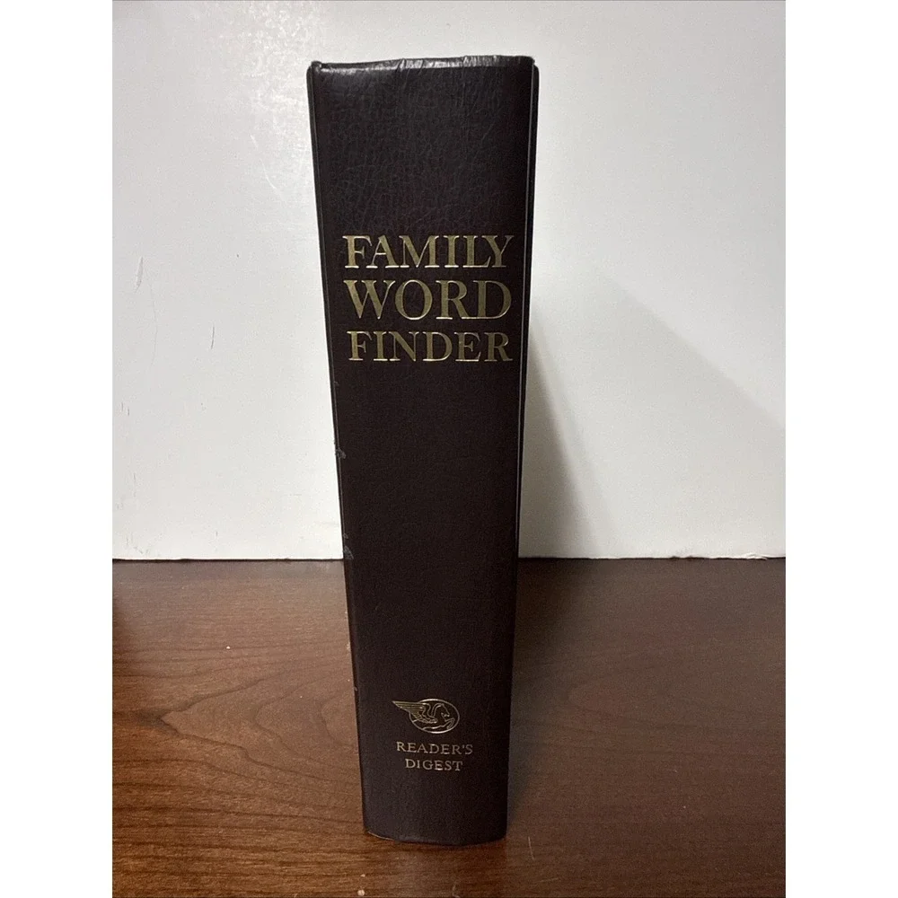 Family Word Finder & Slang + Quotes Ref‎ Index Reader's Digest 896 pages
